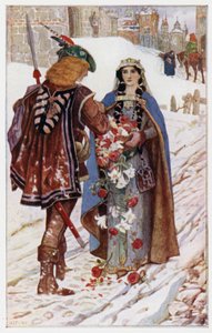 The Miracle of the Roses and Lilies by Henry Justice Ford